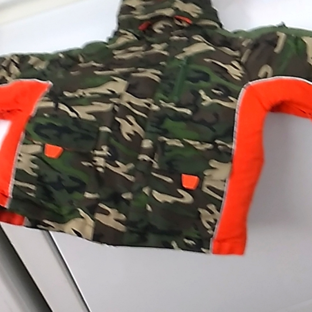 Child size 24 months jacket with velcro and zipper
